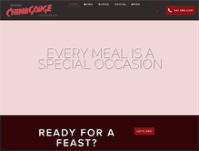 Tablet Screenshot of chinagorge.com